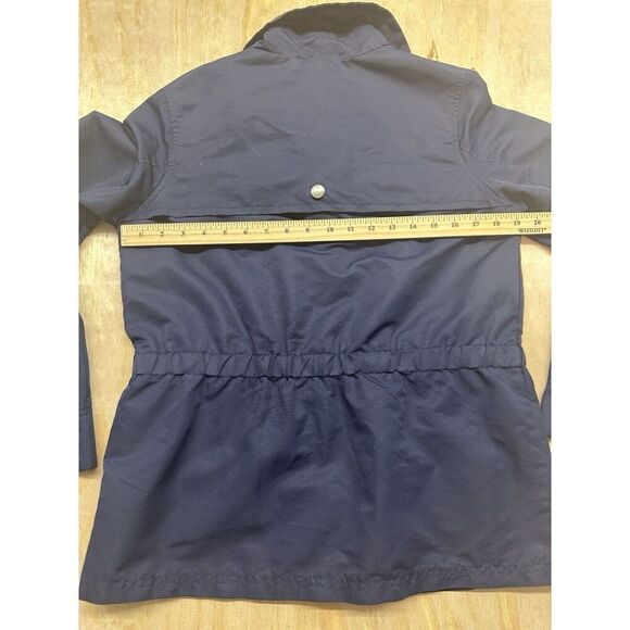 Polo Sport Womens Windbreaker Size Medium Athletic Running Jacket Cinch Waist - Picture 10 of 10